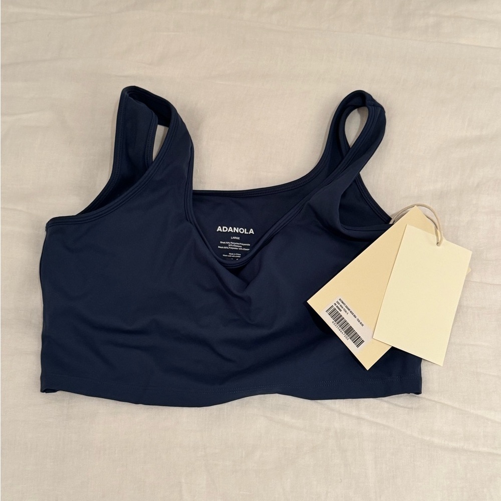Adanola Deep Blue Sports Bra